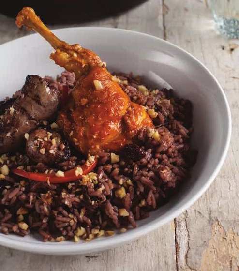 Arroz con Aceitunas y Conejo