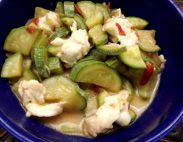 Calabacitas con Queso