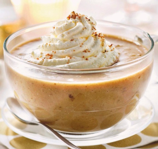 “Cappuccino” de setas