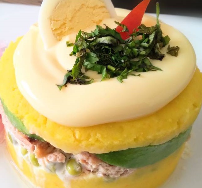 Causa de verduras
