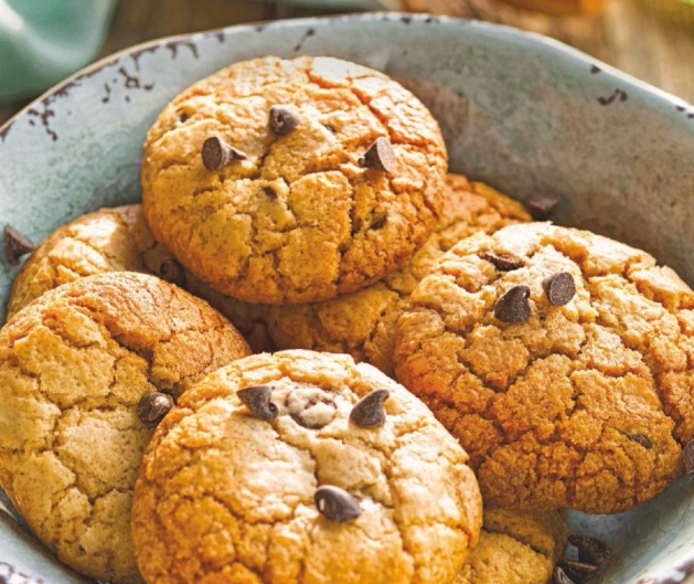 Cookies clásicas con chips de chocolate