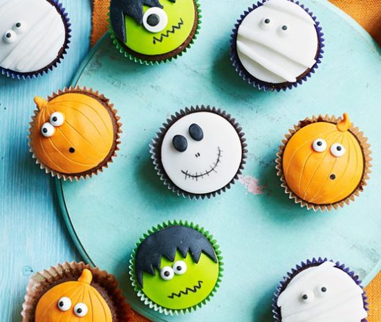 Cupcakes Espeluznantes de Halloween: Dulces Divertidos para Niños y Adultos