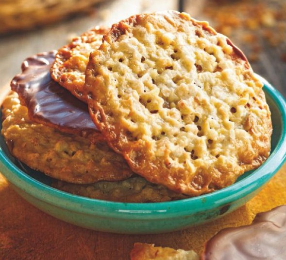 Galletas de almendra y chocolate
