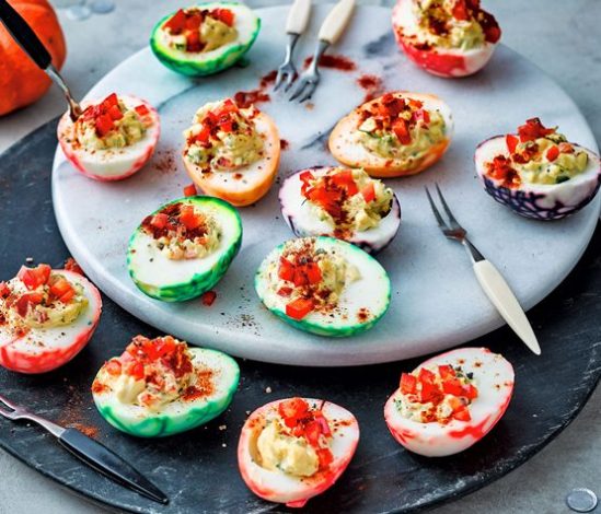 Huevos Diabólicos de Halloween