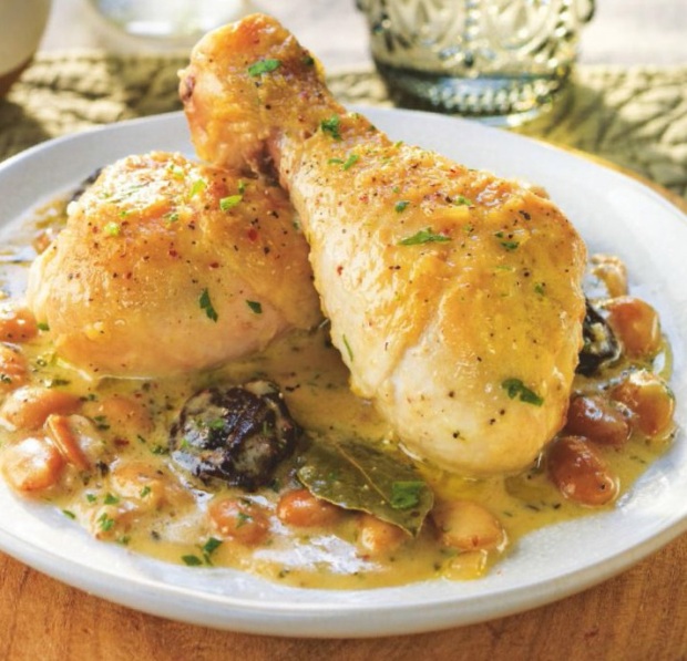 Jamoncitos en salsa de nata