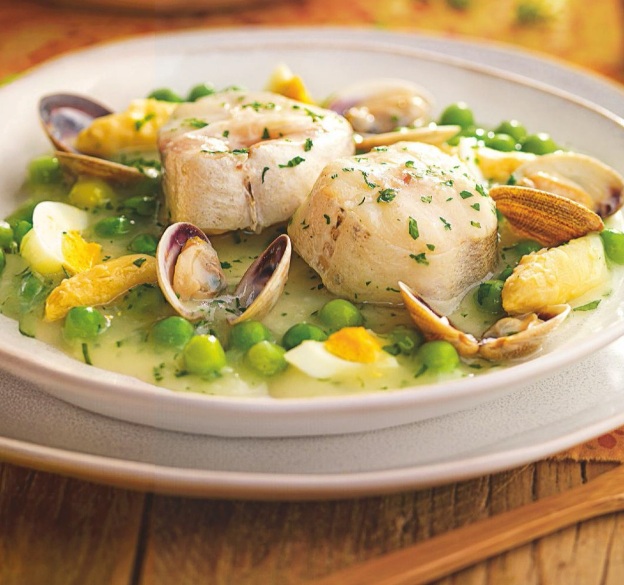 Merluza en salsa verde