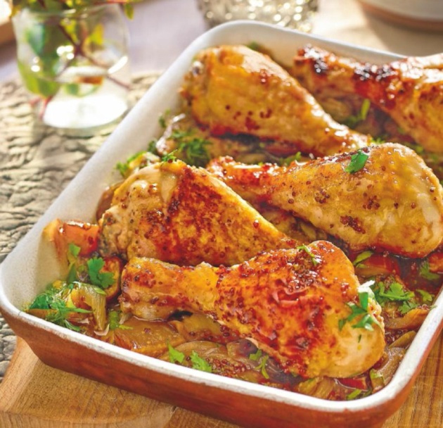 Muslitos con miel y mostaza