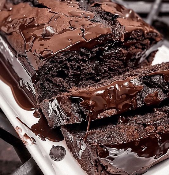 Pan de Brownie con Fudge de Chocolate Caliente