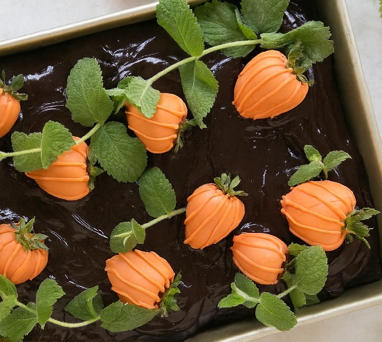 Pastel de Calabaza y Chocolate