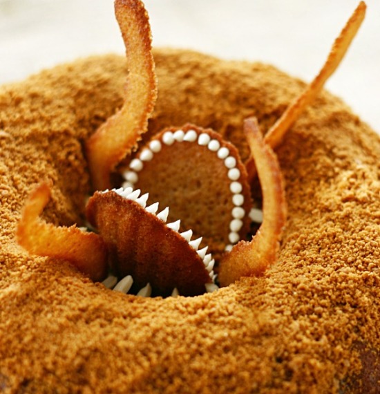 Pastel de Caramelo con Galletas Inspirado en Star Wars