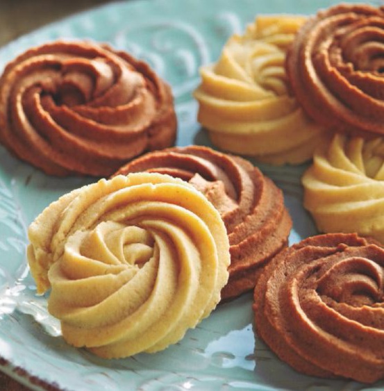 Rosas de galleta