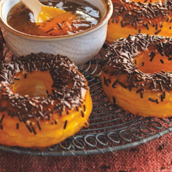 Rosquillas con naranja